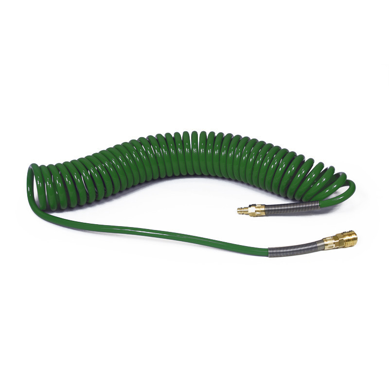 Wąż spiralny Rectus PU 6.5x10mm 9m prosta końcówka i szybkozłącza TBC/26KK1065-09G zielony Wąż spiralny Rectus PU 6.5x10mm 9m prosta końcówka i szybkozłącza TBC/26KK1065-09G zielony