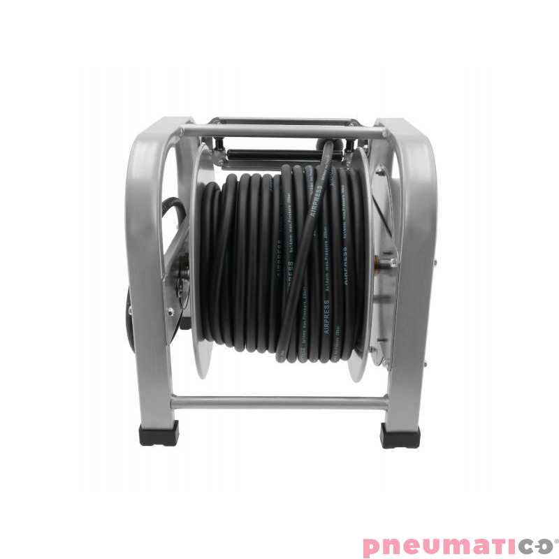 Wąż pneumatyczny na bębnie automatyczny podłogowy 1/4" 30m 16x10mm 20bar AIRPRESS 46510 Wąż pneumatyczny na bębnie automatyczny podłogowy 1/4" 30m 16x10mm 20bar AIRPRESS 46510