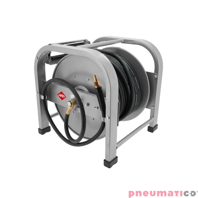 Wąż pneumatyczny na bębnie automatyczny podłogowy 1/4" 30m 16x10mm 20bar AIRPRESS 46510 Wąż pneumatyczny na bębnie automatyczny podłogowy 1/4" 30m 16x10mm 20bar AIRPRESS 46510