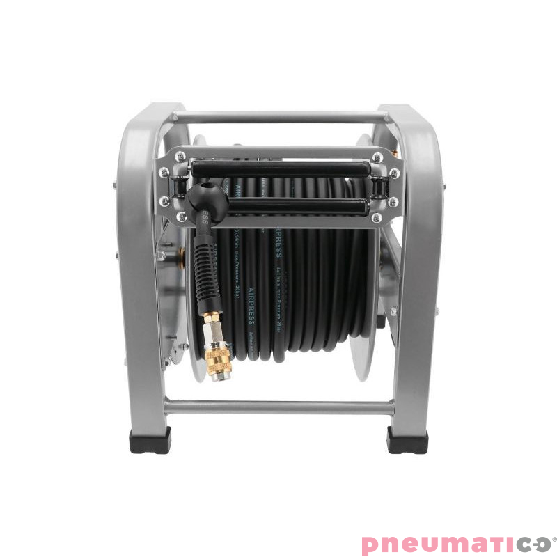 Wąż pneumatyczny na bębnie automatyczny podłogowy 1/4" 30m 16x10mm 20bar AIRPRESS 46510 Wąż pneumatyczny na bębnie automatyczny podłogowy 1/4" 30m 16x10mm 20bar AIRPRESS 46510