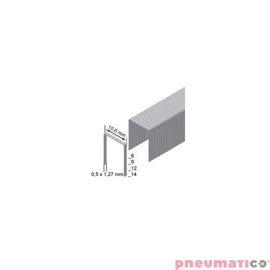 Zszywka typ PF 6mm 1op.- 12.760 szt. Zszywka typ PF 6mm 1op.- 12.760 szt.