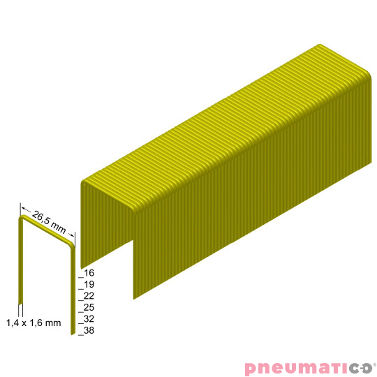 Zszywka Prebena typ WS-19 1op.-10.368szt. Zszywka Prebena typ WS-19 1op.-10.368szt.