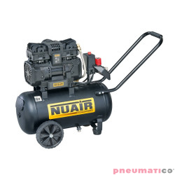 Cichy kompresor bezolejowy 24L NUAIR SILTEK TB 24 B2CC304NUA