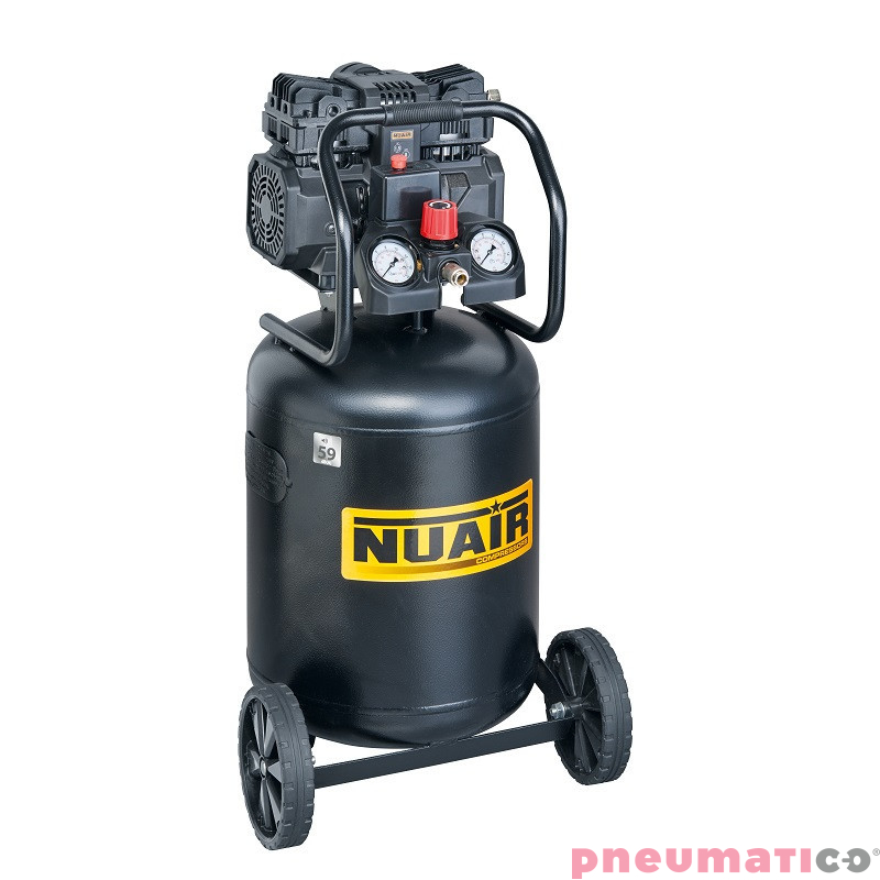 Cichy kompresor bezolejowy 50L NUAIR SILTEK TB 50V B2DV304NUA