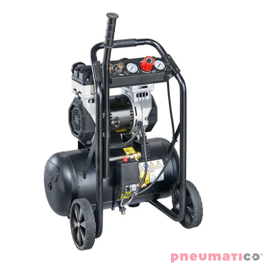 Cichy kompresor bezolejowy 24L NUAIR SILTEK 24P B2BP404NUA Cichy kompresor bezolejowy 24L NUAIR SILTEK 24P B2BP404NUA