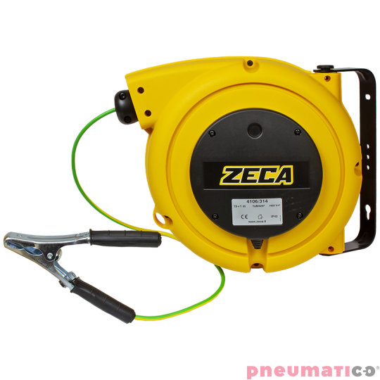 Zwijadło do przewodu uziemiającego z zaciskiem 1x6mm ZECA 4106/314 16m