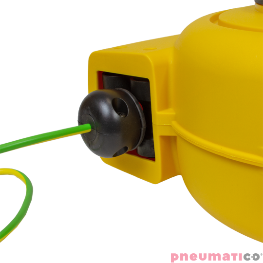 Zwijadło do przewodu uziemiającego z zaciskiem 1x6mm ZECA 4106/314 16m