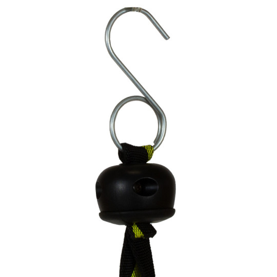 Zwijadło taśmy ostrzegawczej czarno-ż&oacute;łtej ZECA 4801BY 20m