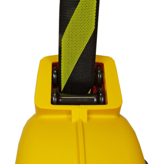 Zwijadło taśmy ostrzegawczej czarno-ż&oacute;łtej ZECA 4801BY 20m