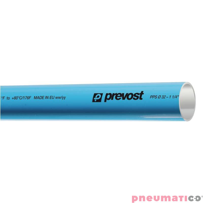 Rura aluminiowa Prevost 100mm 5.5m PPS BTU10055