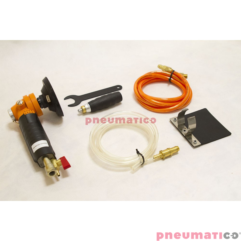 Polerka pneumatyczna PNEUTREND PT56040 3000 obr/min do pracy na mokro Polerka pneumatyczna PNEUTREND PT56040 3000 obr/min do pracy na mokro