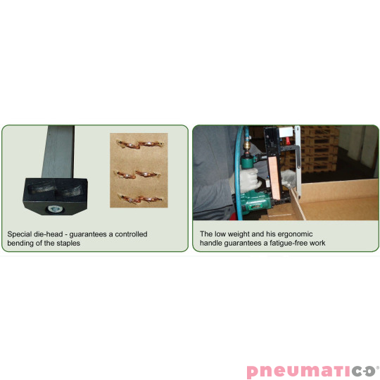 Zszywacz pneumatyczny do karton&oacute;w Prebena 4C-WZ38BNH