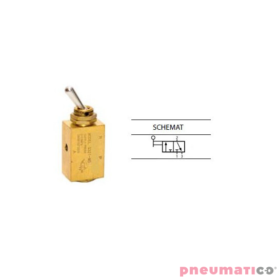 Zawór ręczny z joystickiem G-321-M5 3/2 NC Zawór ręczny z joystickiem G-321-M5 3/2 NC
