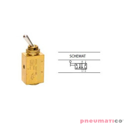 Zaw&oacute;r ręczny z joystickiem G-521-M5 5/2