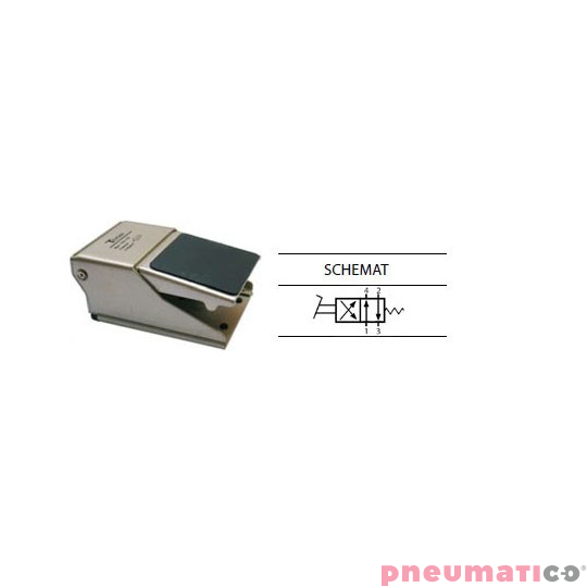 Zawór nożny niezabudowany TG-24-J-08 4/2 Zawór nożny niezabudowany TG-24-J-08 4/2