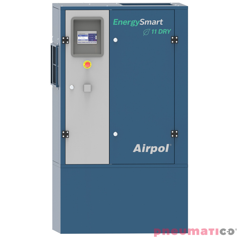 Kompresor - Sprężarka śrubowa AIRPOL EnergySmart 11Dry z falownikiem i osuszaczem