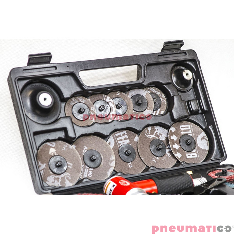 Szlifierko-polerka pneumatyczna w zestawie VGL SA4107K 15.000 obr/min