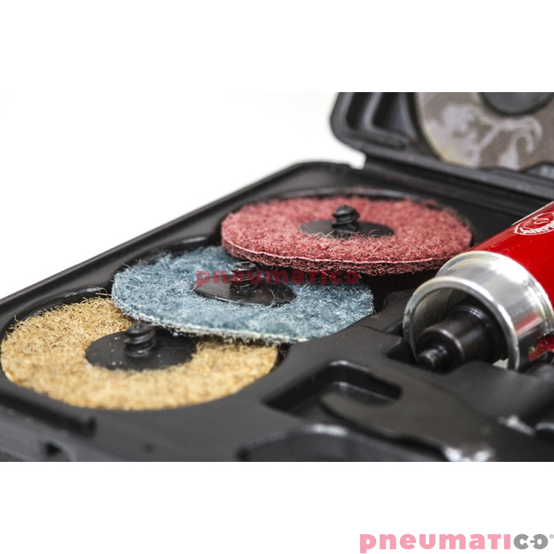 Szlifierko-polerka pneumatyczna w zestawie VGL SA4107K 15.000 obr/min