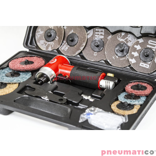 Szlifierko-polerka pneumatyczna w zestawie VGL SA4107K 15.000 obr/min