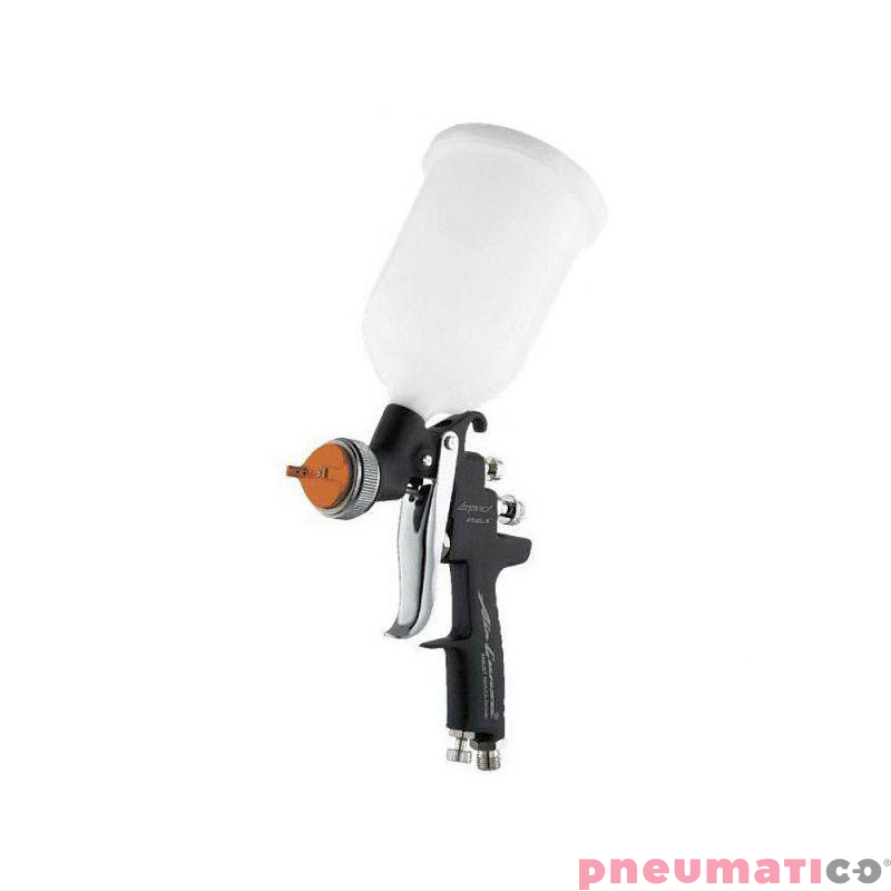 Pistolet lakierniczy czarny Iwata Air Gunsa AZ3 HTE-S Impact  z g&oacute;rnym zbiornikiem - dysza 1,4 mm W0SPG90AG14C