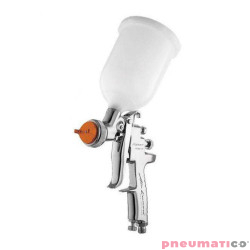 Pistolet lakierniczy Iwata srebrny Air Gunsa AZ3 HTE-S Impact  z g&oacute;rnym zbiornikiem - dysza 1,2 mm