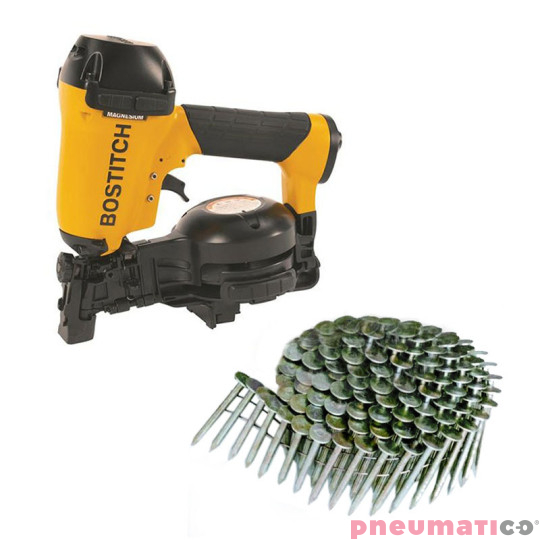 Gwoździarka -papiarka Stanley - Bostitch RN46K-2-E + GWOŹDZIE PAPOWE - PAPIAKI PREBENA 3.022 NKRI 1OP.- 11.520SZT. Gwoździarka -papiarka Stanley - Bostitch RN46K-2-E + GWOŹDZIE PAPOWE - PAPIAKI PREBENA 3.022 NKRI 1OP.- 11.520SZT.