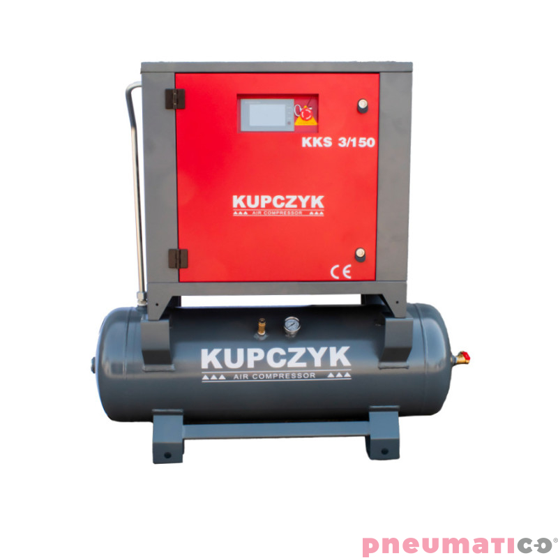 Kompresor - Sprężarka śrubowa KUPCZYK KKS3/150