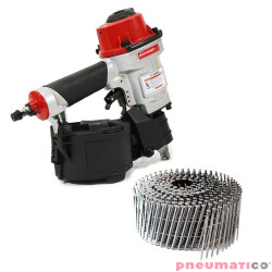 Gwoździarka pneumatyczna PNEUMATICO CN55 + GWOŹDZIE FAC BOSTITCH 2.0335 BK RI 1OP.- 24.500SZT.