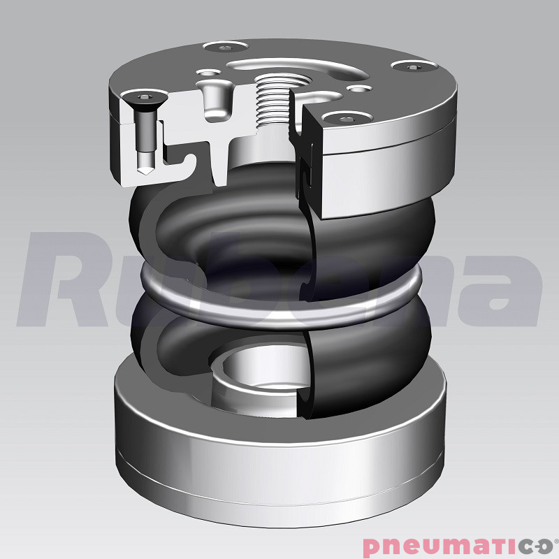 Siłownik mieszkowy RUBENA seria Dunlop 2 3/4' X2