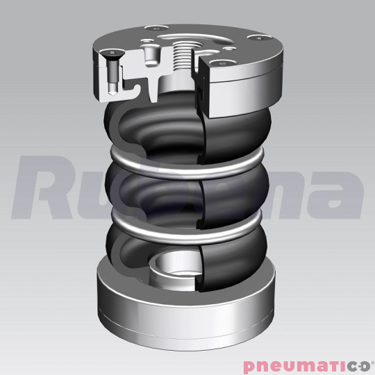 Siłownik mieszkowy RUBENA seria Dunlop 2 3/4' X3