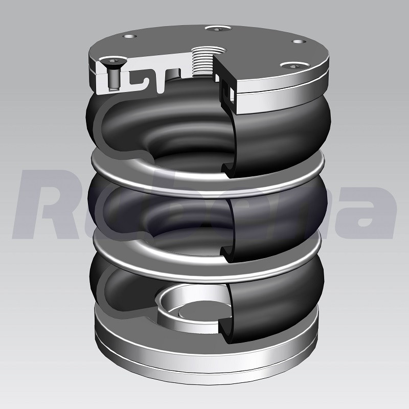 Siłownik mieszkowy RUBENA seria Dunlop 4 1/2' X3 Siłownik mieszkowy RUBENA seria Dunlop 4 1/2' X3
