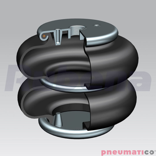 Siłownik mieszkowy RUBENA seria Dunlop 8' X2 Siłownik mieszkowy RUBENA seria Dunlop 8' X2