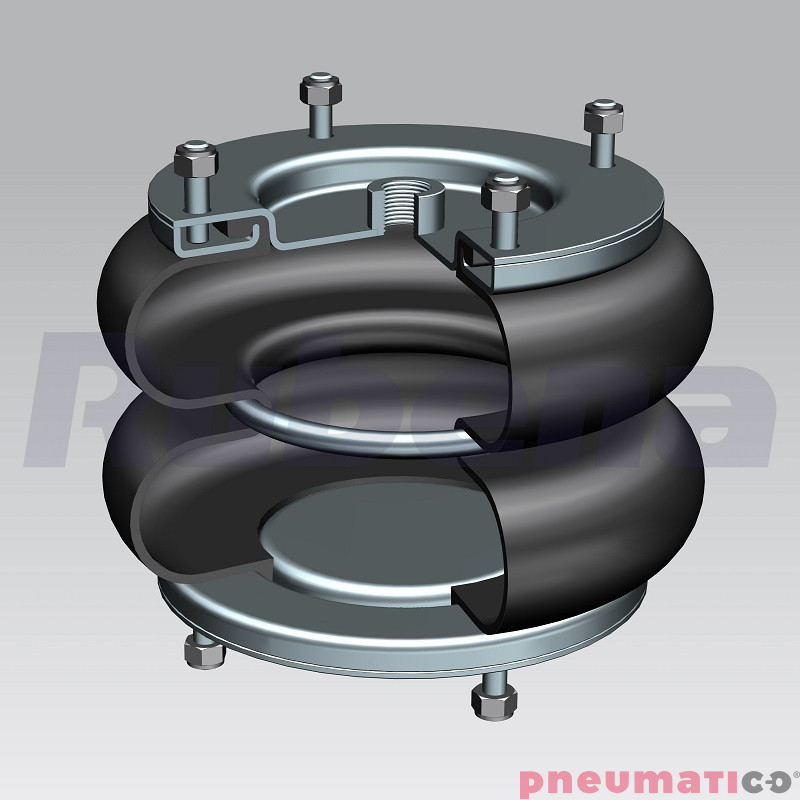 Siłownik mieszkowy RUBENA seria Dunlop 10' X2 Siłownik mieszkowy RUBENA seria Dunlop 10' X2