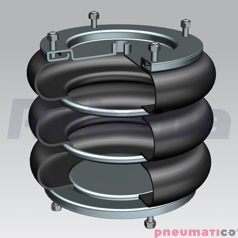 Siłownik mieszkowy RUBENA seria Dunlop 12' X3