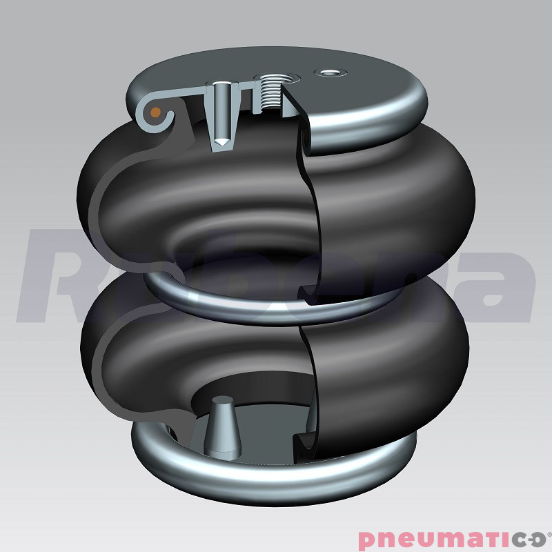 Siłownik mieszkowy RUBENA seria Dunlop 6' X2