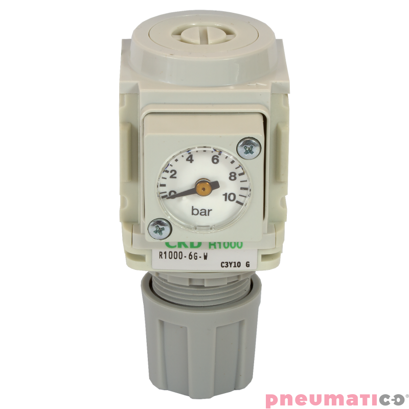 Reduktor ciśnienia CKD 18 z manometrem R1000-6G