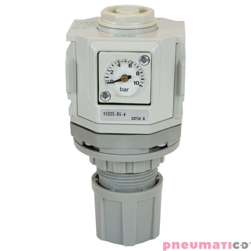 Reduktor ciśnienia CKD 14 z manometrem R3000-8G