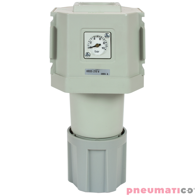 Reduktor ciśnienia CKD 1" z manometrem R8000-25G Reduktor ciśnienia CKD 1" z manometrem R8000-25G