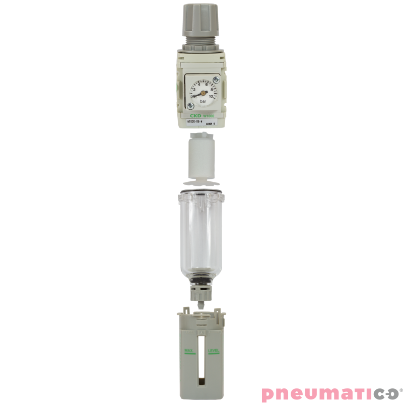 Filtr+reduktor CKD W1000-8G 1/4" Filtr+reduktor CKD W1000-8G 1/4"