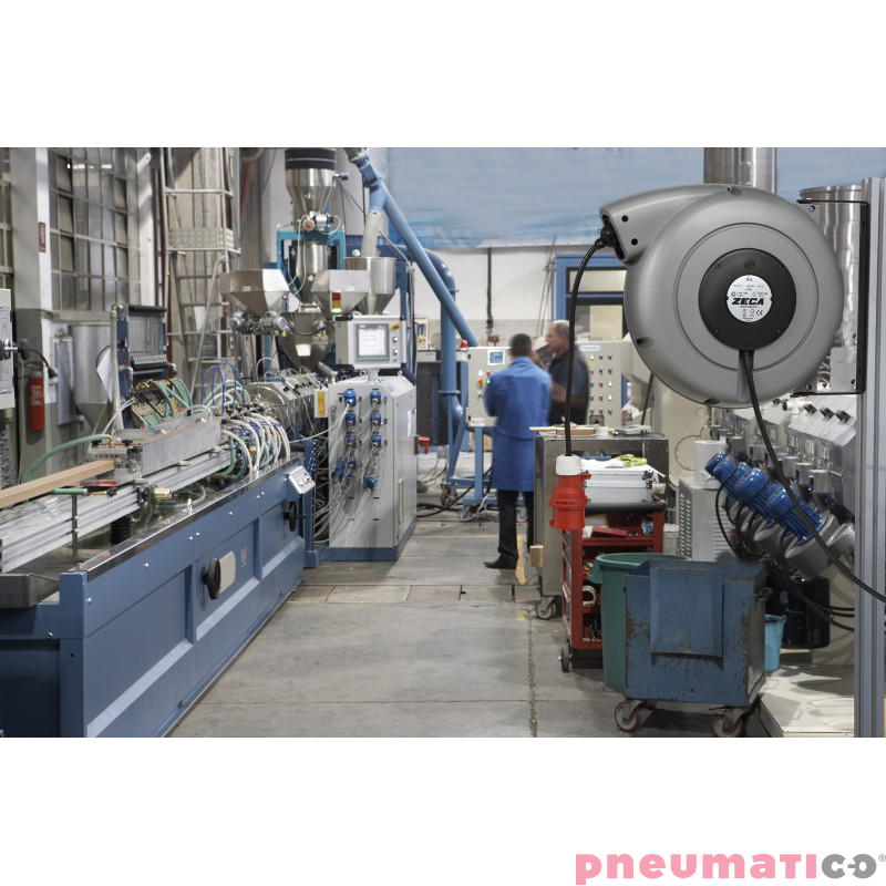 Zwijadło elektryczne 5Gx2,5mm² ZECA 7525 17m Zwijadło elektryczne 5Gx2,5mm² ZECA 7525 17m