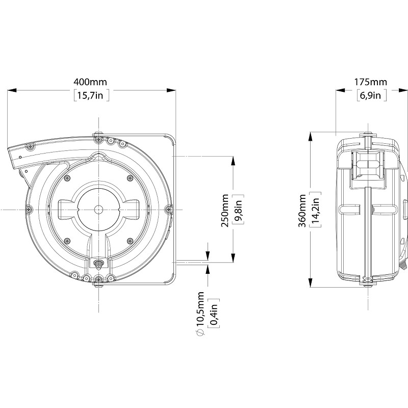 Zwijadło do przewodu uziemiającego 1x6mm&sup2; ZECA 6195/PRC 24m