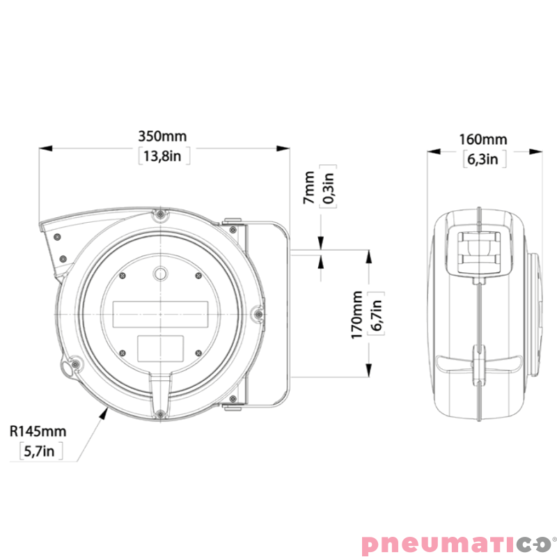 Zwijadło transmisyjne 6x0,75 DATAFLUX ZECA 470607 15+1m Zwijadło transmisyjne 6x0,75 DATAFLUX ZECA 470607 15+1m