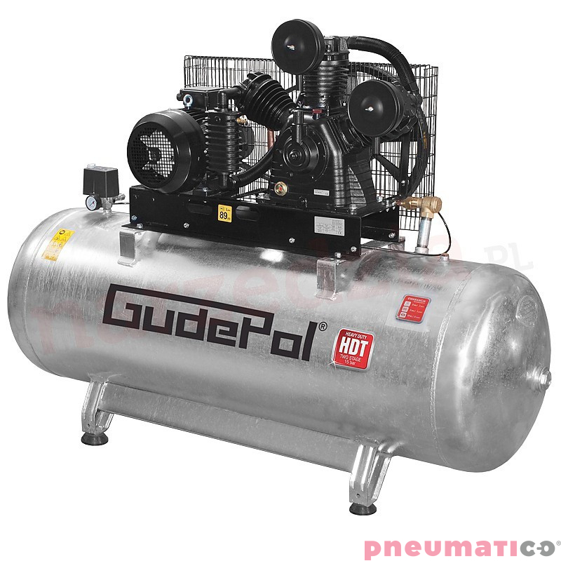 Kompresor - Sprężarka Gudepol HDT 100-500-1150-15 15bar