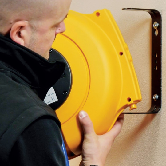 Zwijadło elektryczno-powietrzne 4x1mm&sup2; TWIN REEL ZECA 7410 CT 7+1,5m