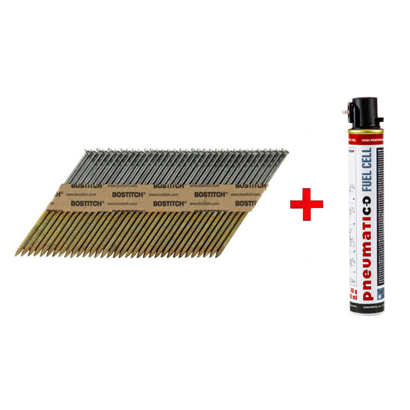 Gwoździe Stanley Bostitch łączone papierem PT 3.170 BK RI 1op.- 2.200szt. GAZ