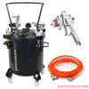Zbiornik ciśnieniowy do natrysku 20L bez mieszadła Pneumatico Tank ZB20-1-1E-18 + pistolet lakierniczy EXPERT HP 1,8 mm + wąż