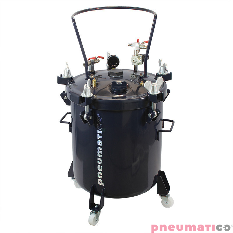 Zbiornik ciśnieniowy do malowania 40L bez mieszadła ZB40-1-1-W5 Pneumatico Tank + wąż