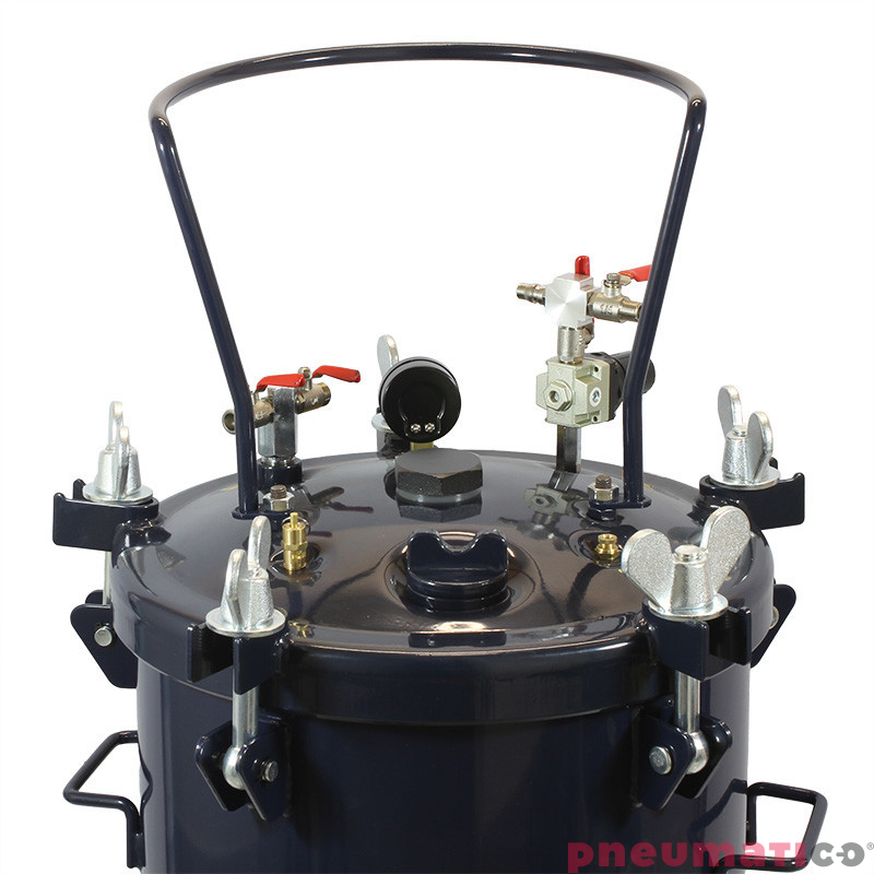 Zbiornik ciśnieniowy do malowania 40L bez mieszadła ZB40-1-1-W5 Pneumatico Tank + wąż