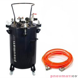 Zbiornik ciśnieniowy do malowania 60L bez mieszadła ZB60-1-1-W5 Pneumatico Tank + wąż