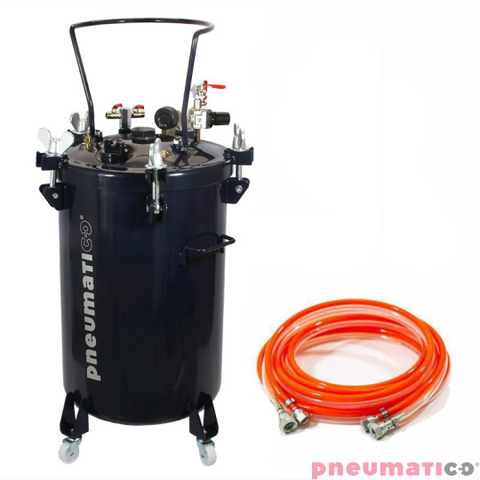 Zbiornik ciśnieniowy do malowania 60L bez mieszadła ZB60-1-1-W5 Pneumatico Tank + wąż Zbiornik ciśnieniowy do malowania 60L bez mieszadła ZB60-1-1-W5 Pneumatico Tank + wąż